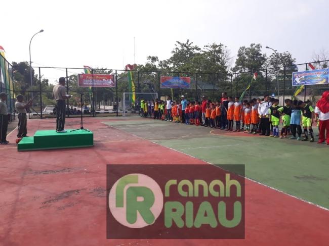 Dandim 0303/Bengkalis, Mengadakan Tournamen Futsal Tahun 2019